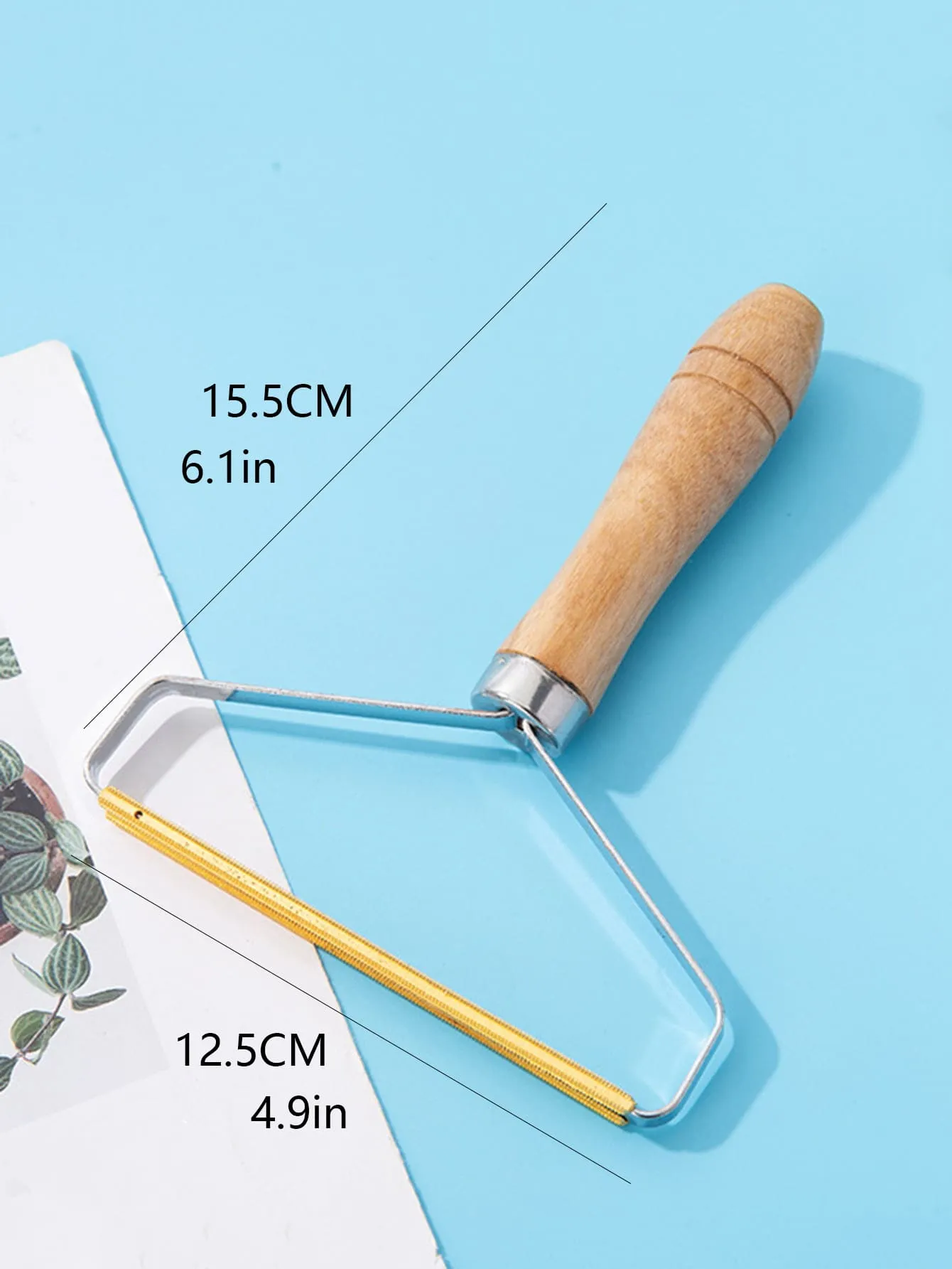 1pc Portable Reusable Pet Hair Removal Brush