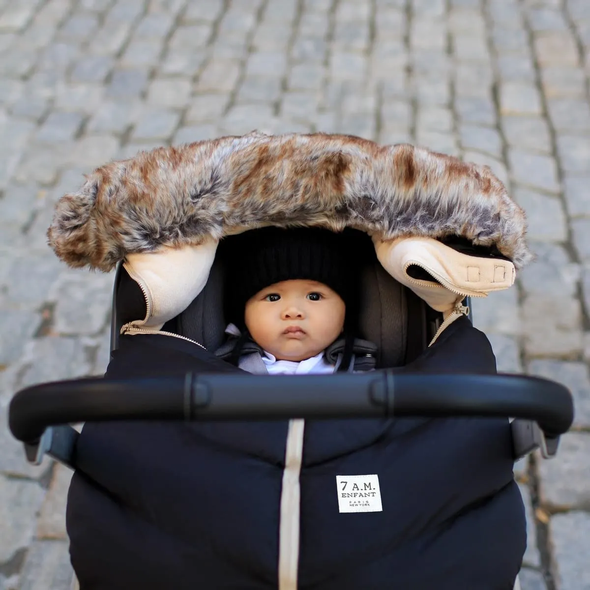 7 AM Carseat Cover Cocoon Plus - Black