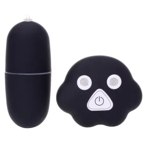 7228AE      L’il Pet Black Remote Control Vibrating Egg
