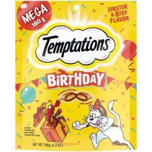 Birthday Cat Treats Lobster Beef Flavor 6.3 Oz