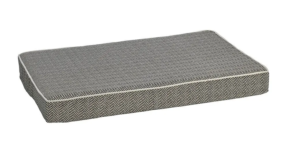 Bowsers Isotonic Memory Foam Dog Mattress - Herringbone