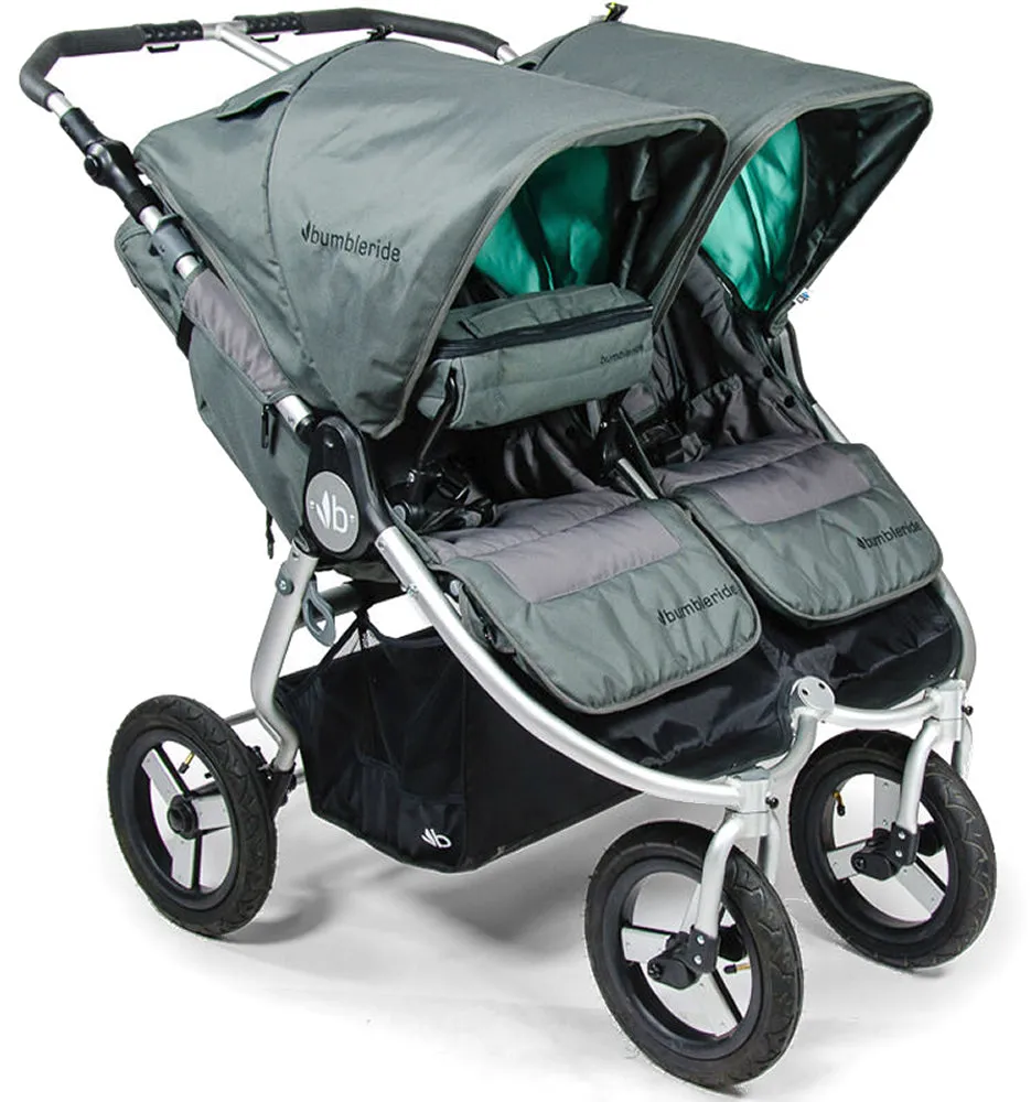 Bumbleride Double Stroller Snack Pack - Dawn Grey