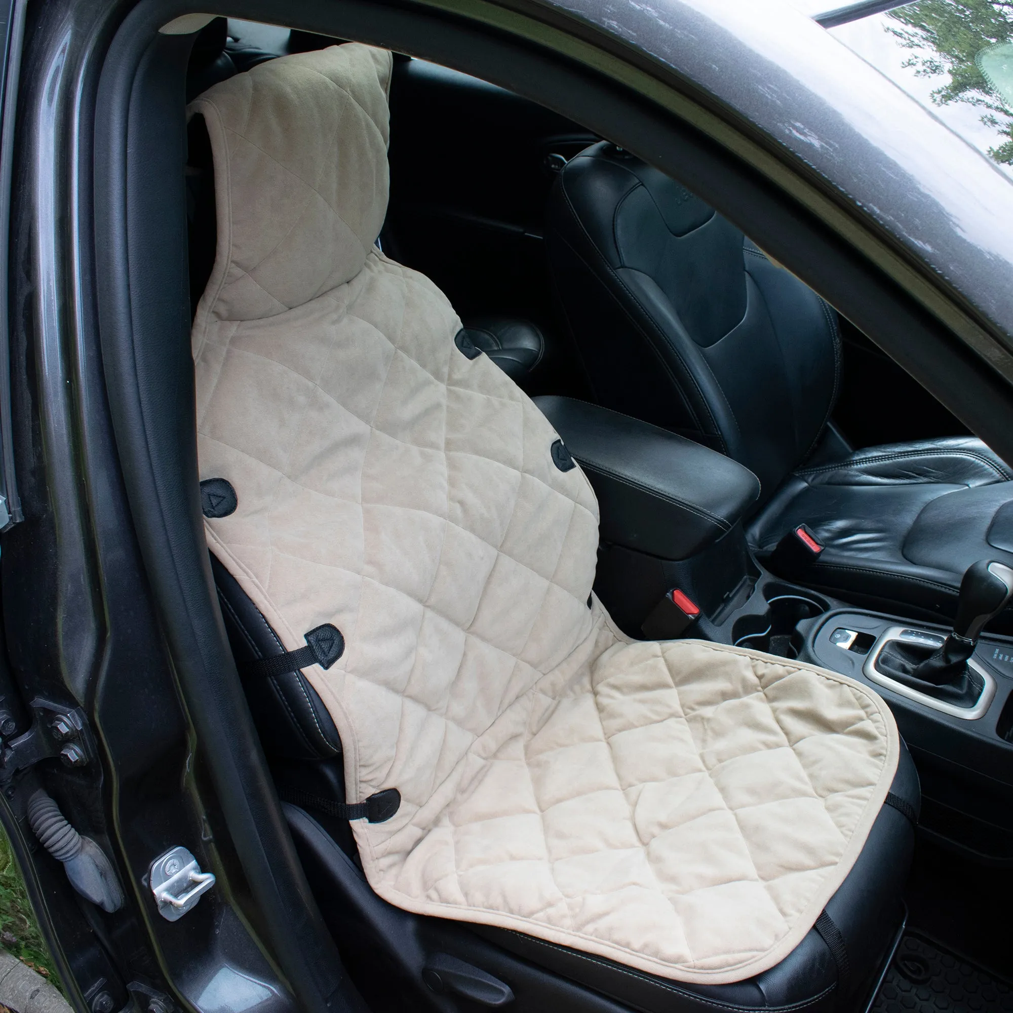 Car Front Seat Protector | Tan