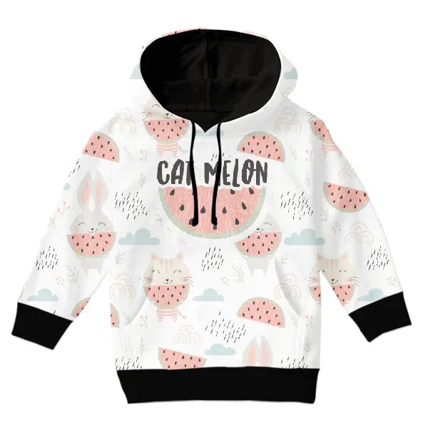 Cat Melon KIDS HOODIE