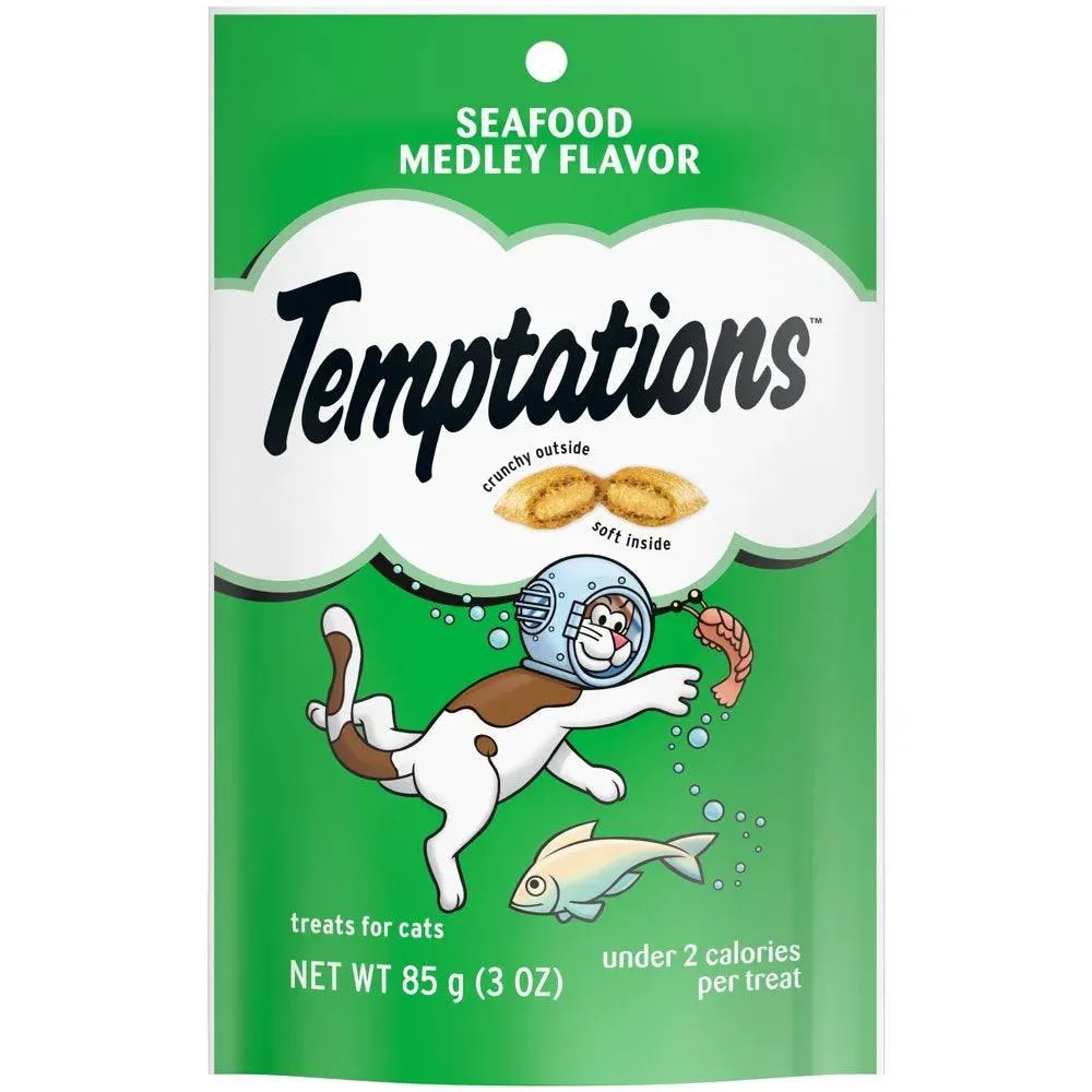 Classic Cat Treats Seafood Medley 3 Oz