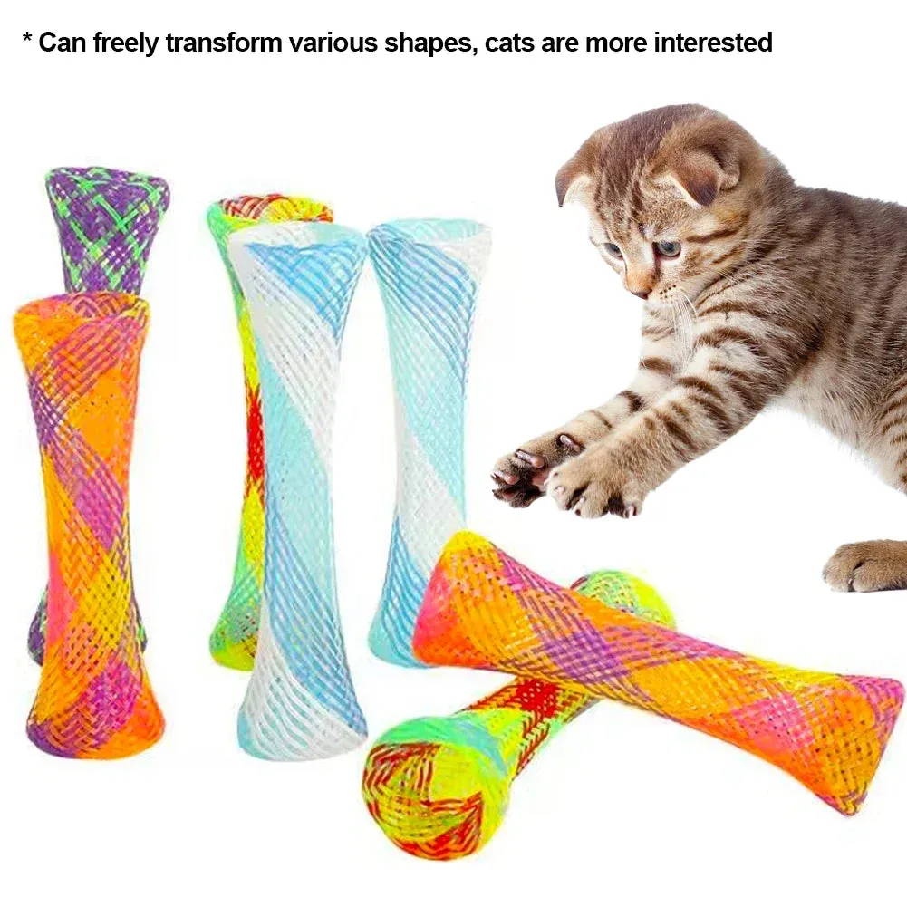 Colorful Spring Cat Toys - 10/30 Piece Set