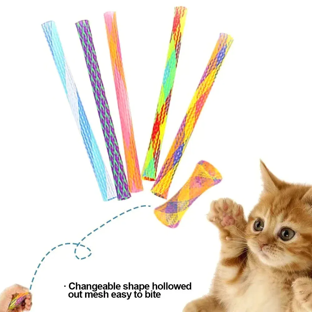 Colorful Spring Cat Toys - 10/30 Piece Set