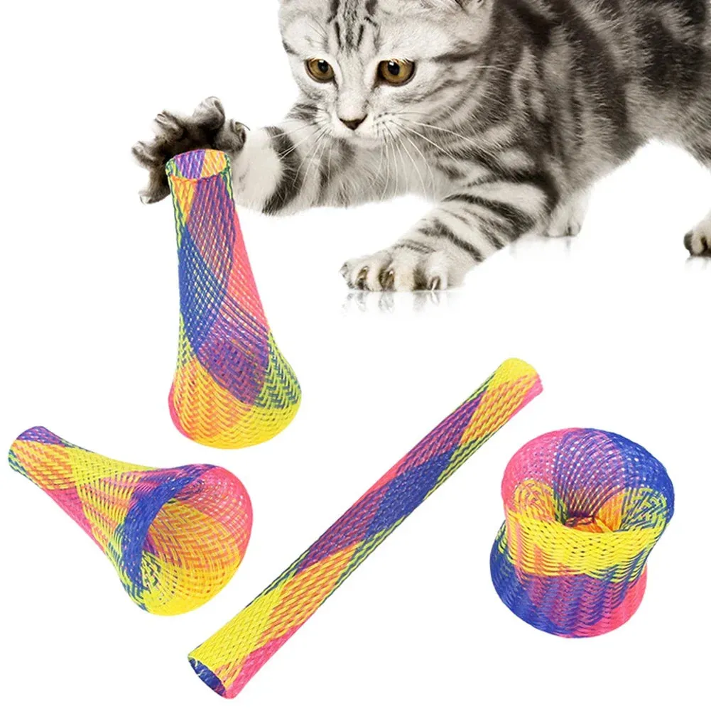 Colorful Spring Cat Toys - 10/30 Piece Set