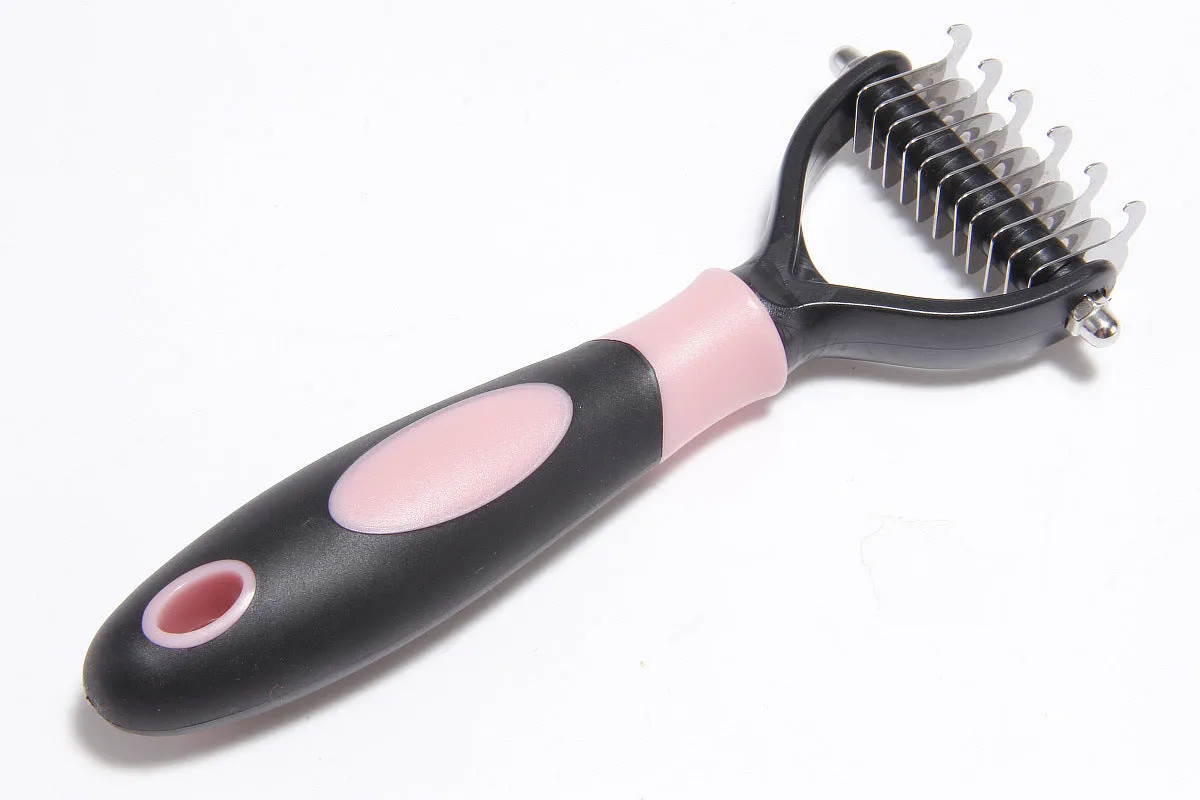 Comb Cleaning Dog Hair
