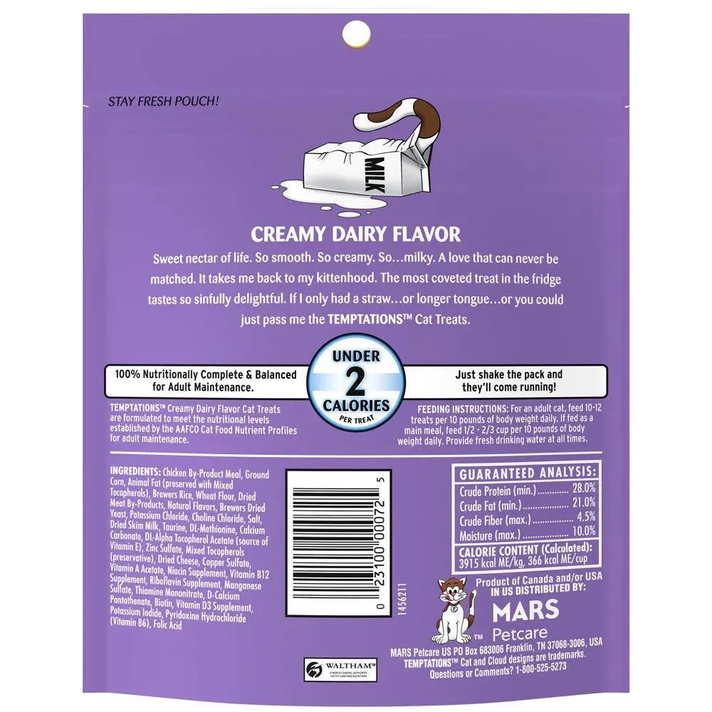 Creamy Dairy Flavor Cat Treats 6.3 Oz