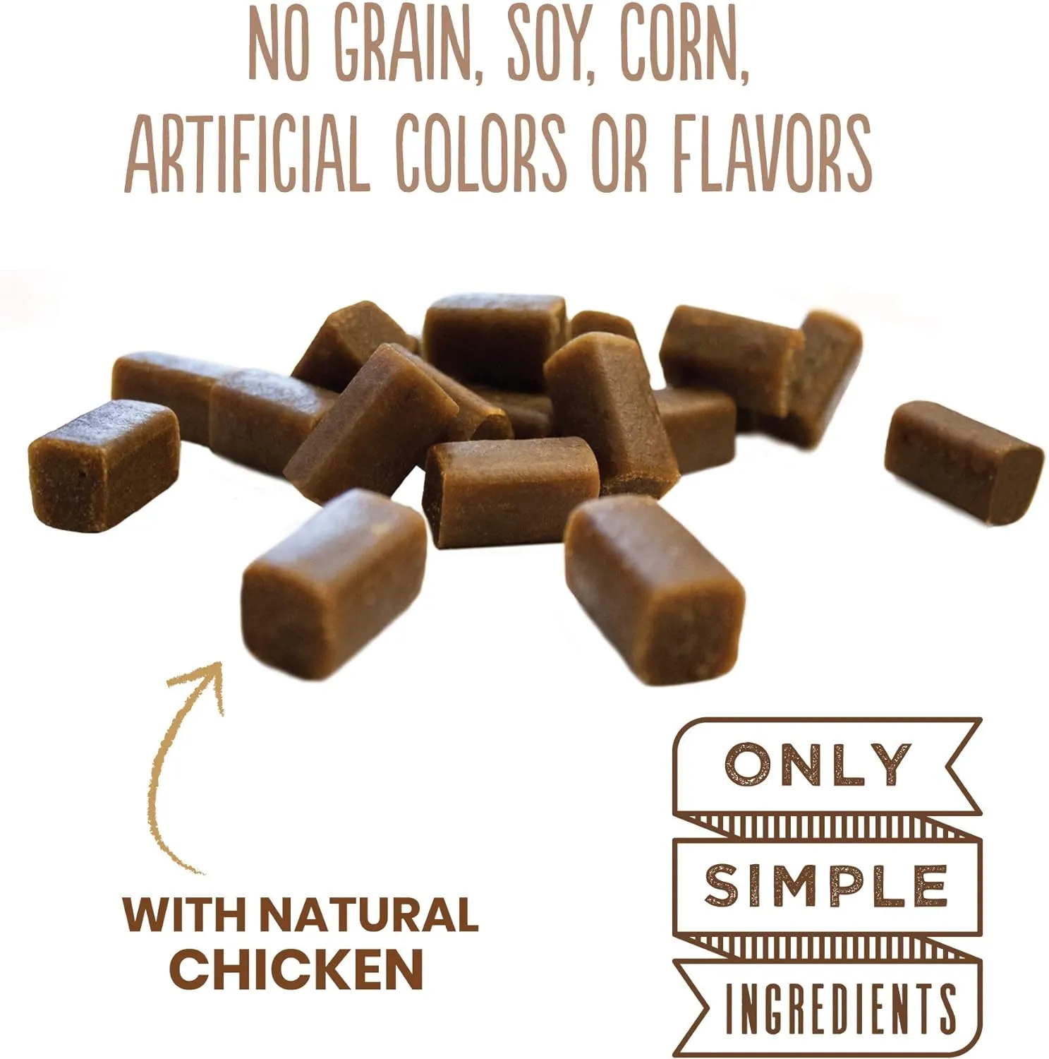 Dynamo Dog Hip & Joint Functional Soft Chews Dog Treats (Chicken) - 14oz