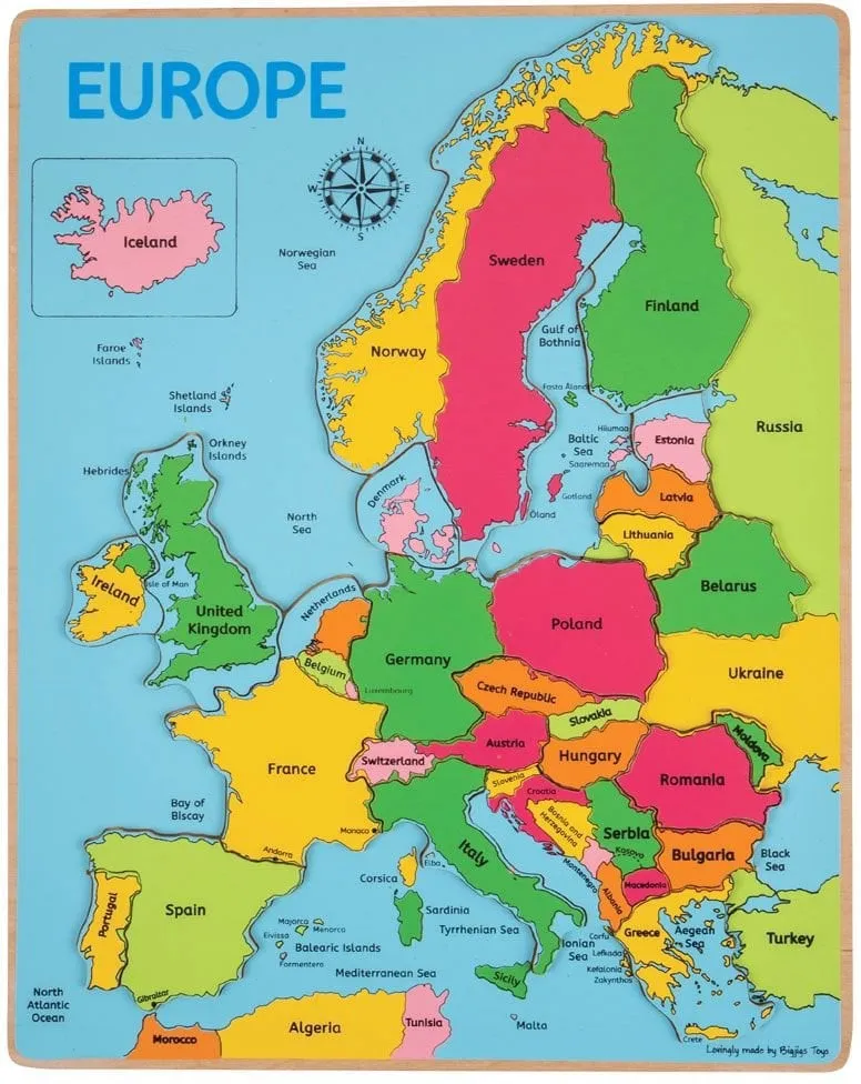 Europe Inset Puzzle