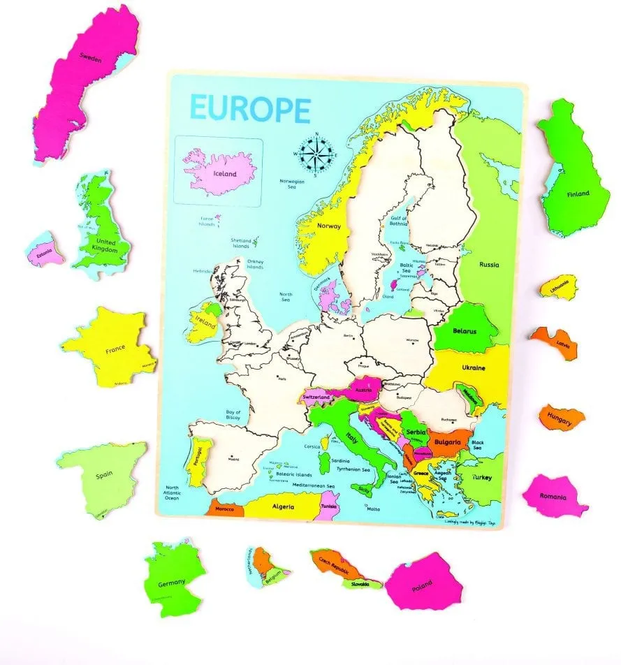 Europe Inset Puzzle