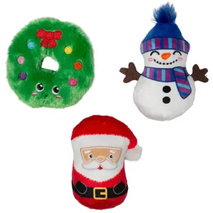 Fringe Great Chemis-tree Dog Toys - 3 pack
