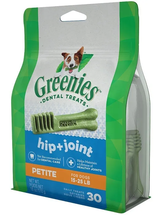 Greenies Petite Hip and Joint Care Canine Dental Chews