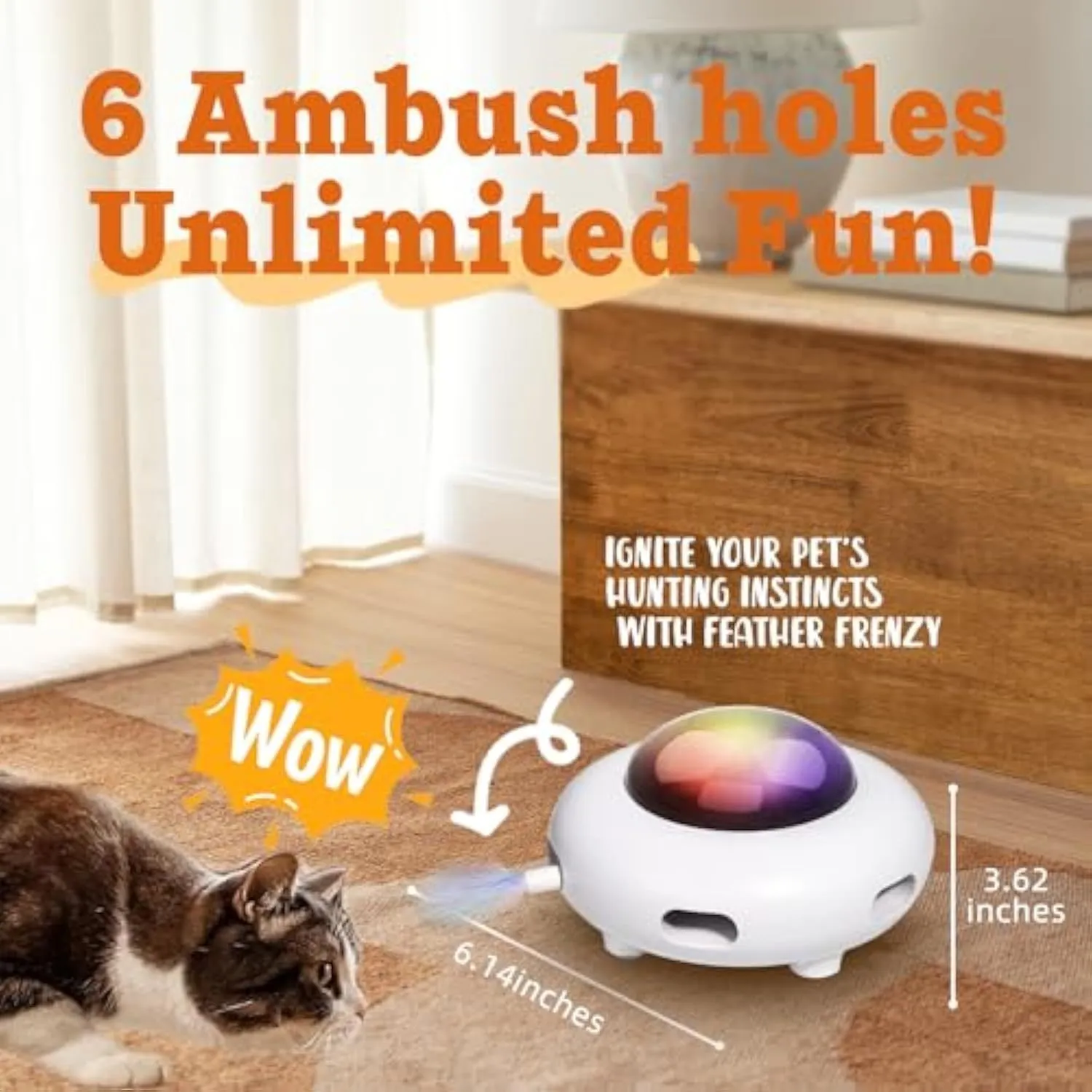Interactive Cat Toys for Indoor Cats