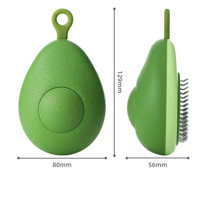 Lemon-Shaped Pet Grooming Comb