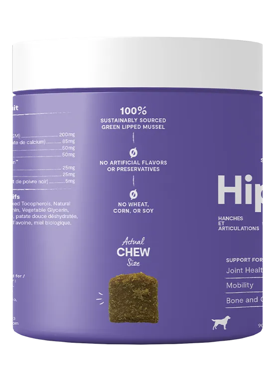 Open Farm Hip & Joint Supplement Soft Chews for Dogs