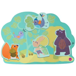 Oribel VertiPlay sensory Wall Toys Hoppy Bunny & Friends