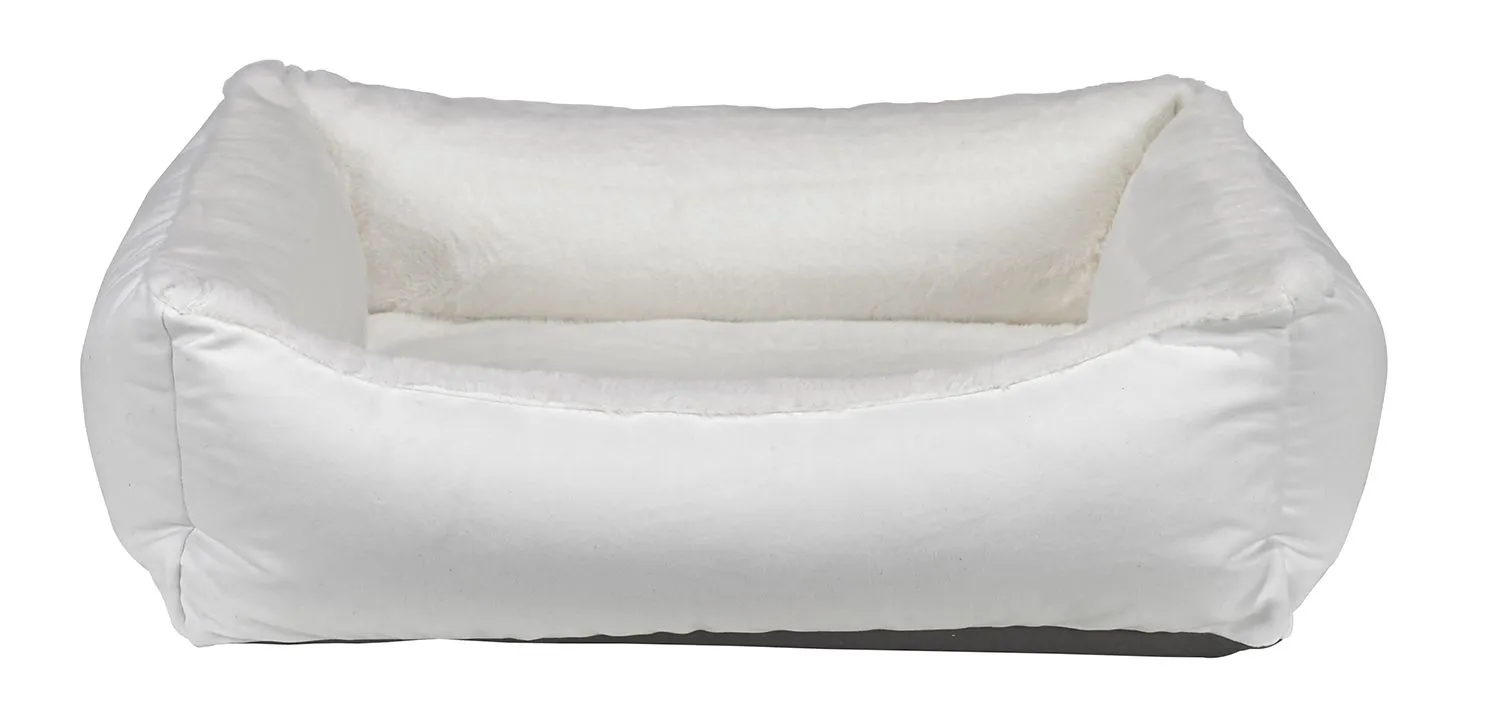 Oslo Bed | Winter White Sheepskin Faux Fur