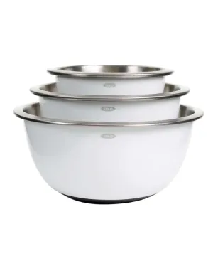 OXO 3 Piece SS Mixing Bowl Set
