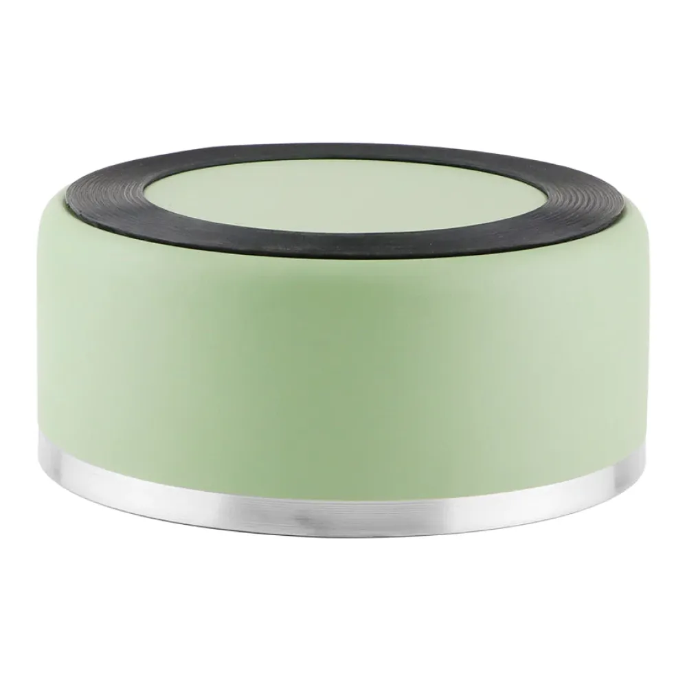 Pawpourri Camping Double Wall Bowl for Dogs and Cats (Light Green)