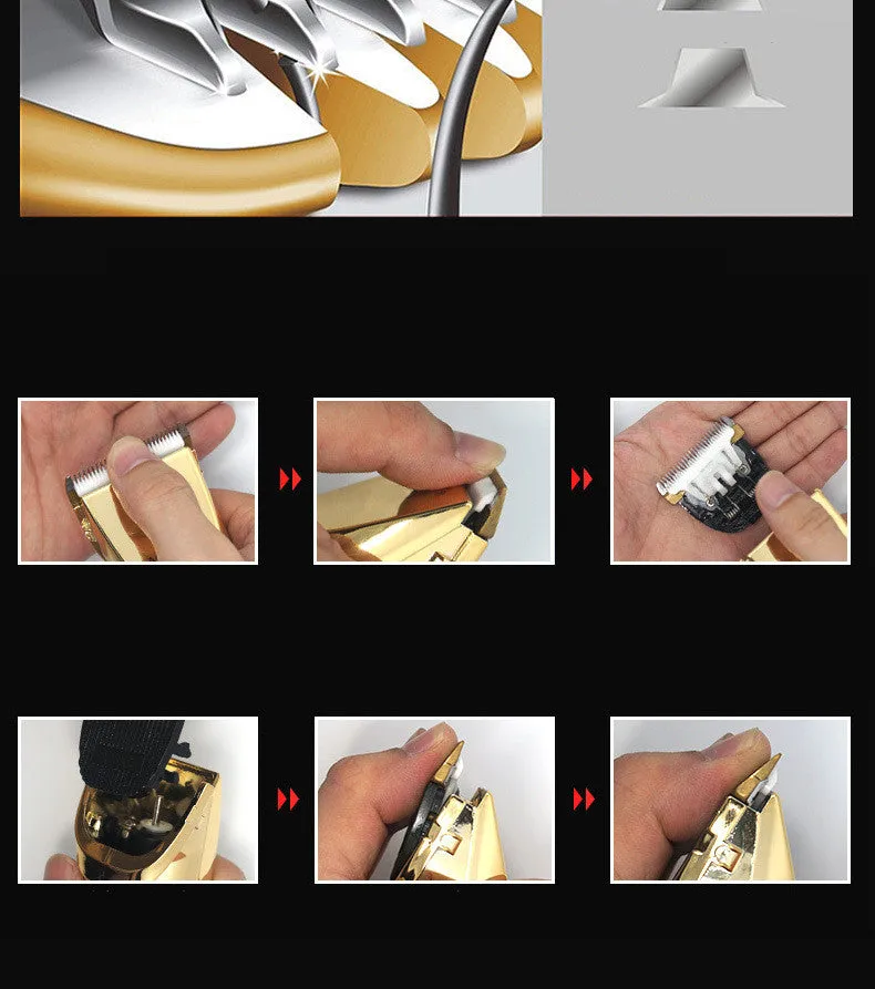 Pet Grooming Clippers with USB Charging