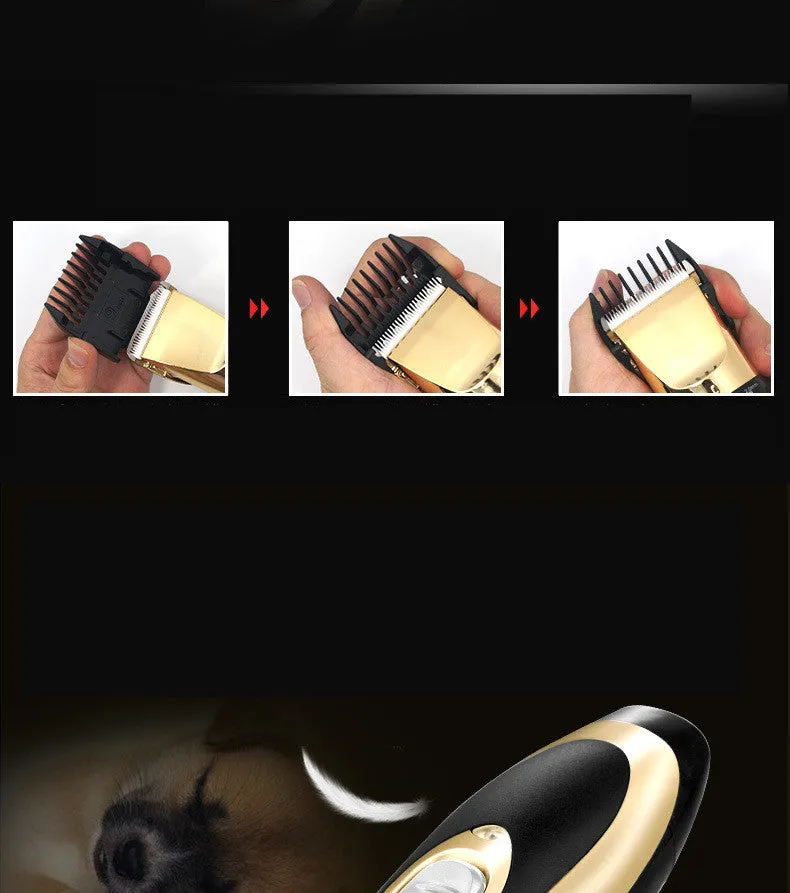 Pet Grooming Clippers with USB Charging