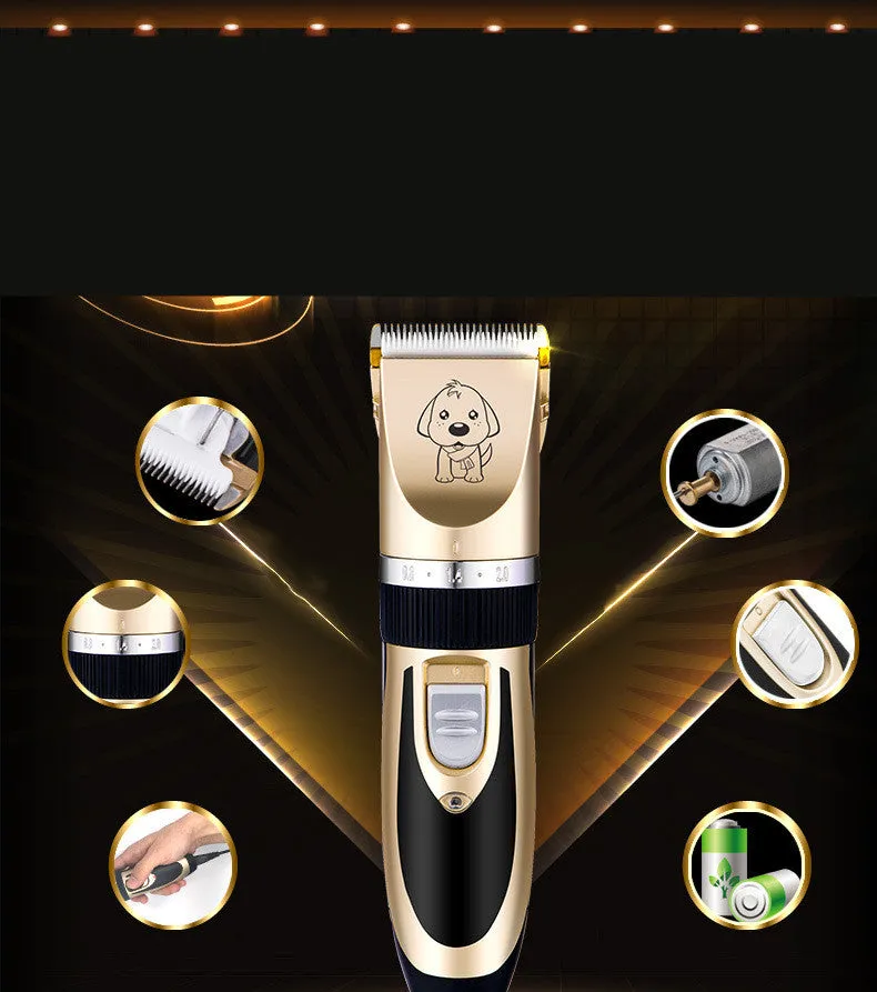Pet Grooming Clippers with USB Charging