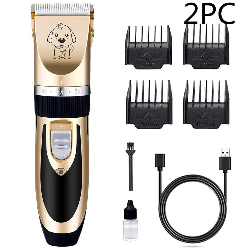 Pet Grooming Clippers with USB Charging