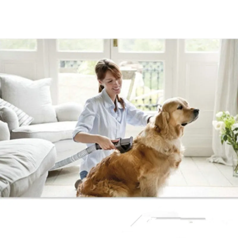 Pet Grooming Tool with Vacuum Attachment