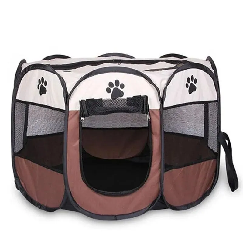 Portable Foldable Pet Tent Kennel - Your Pet's Ultimate Outdoor Shelter