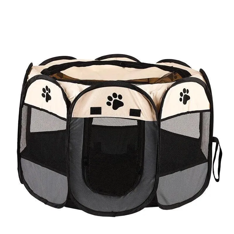 Portable Foldable Pet Tent Kennel - Your Pet's Ultimate Outdoor Shelter