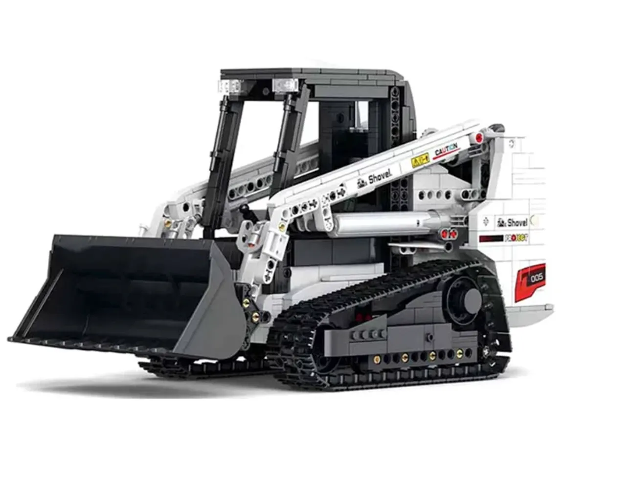 Remote Controlled Bobcat Track Loader MOC Brick Set