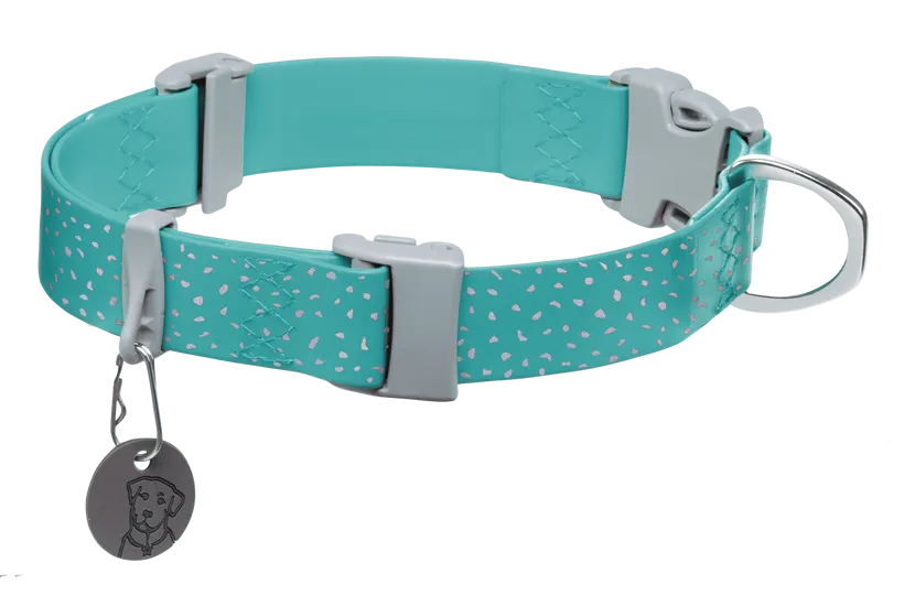 Ruffwear Confluence™ Waterproof Dog Collar - Aurora Teal