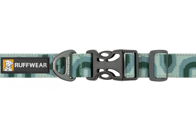 Ruffwear Crag Dog Collar in Grassy Oxbow