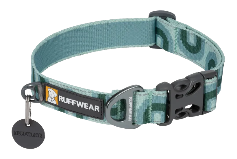 Ruffwear Crag Dog Collar in Grassy Oxbow
