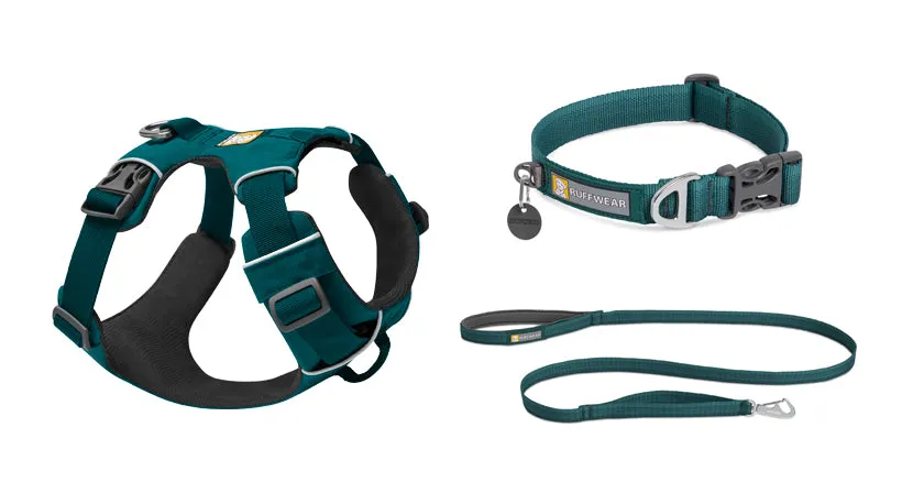 Ruffwear Front Range® Dog Harness in Tumalo Teal