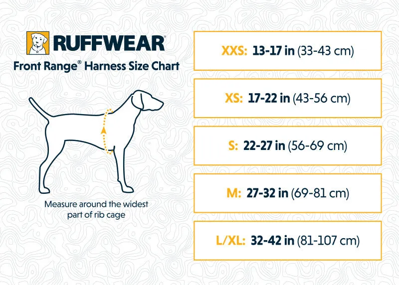 Ruffwear Front Range® Dog Harness in Tumalo Teal