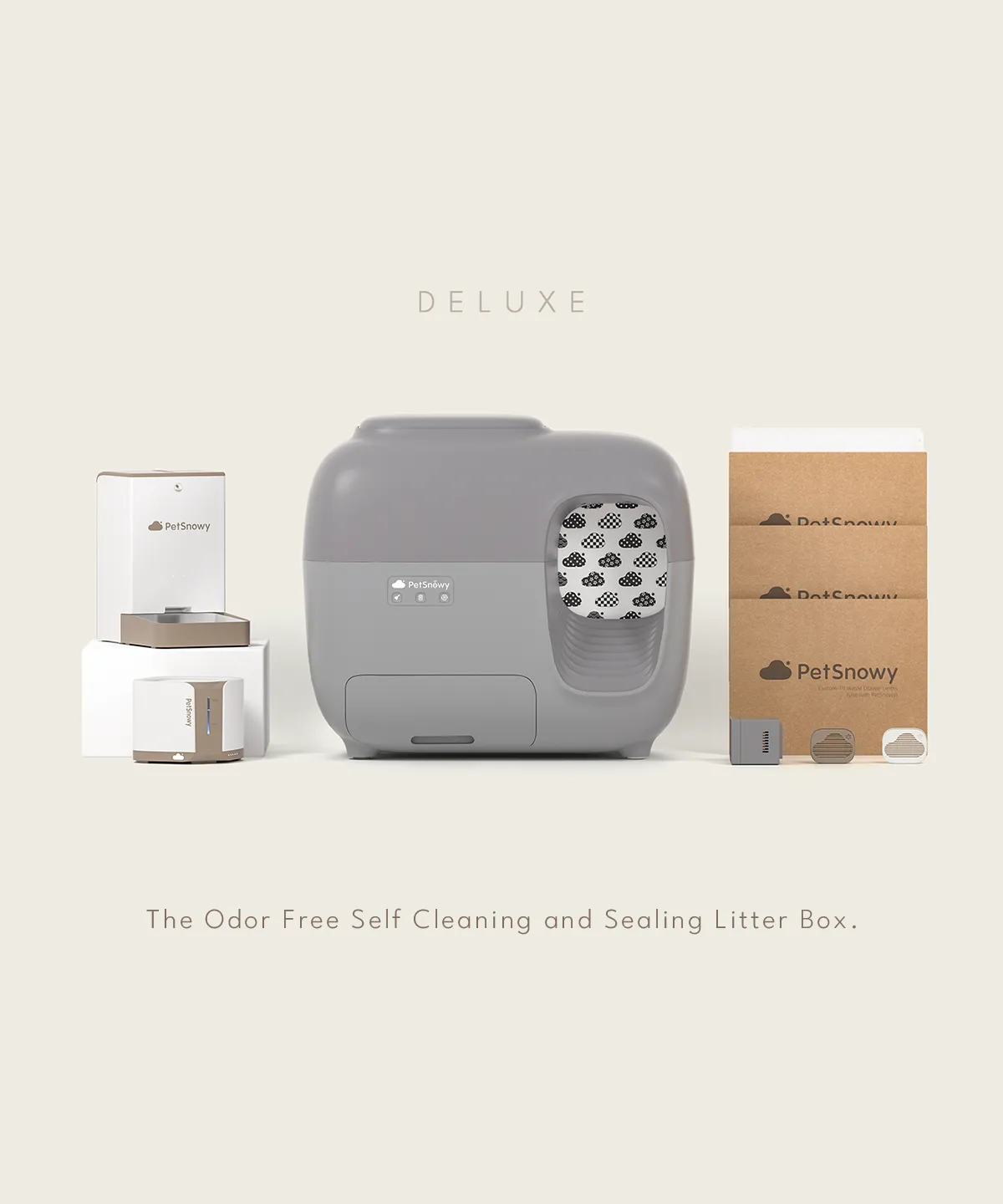 Self-Cleaning Litter Box