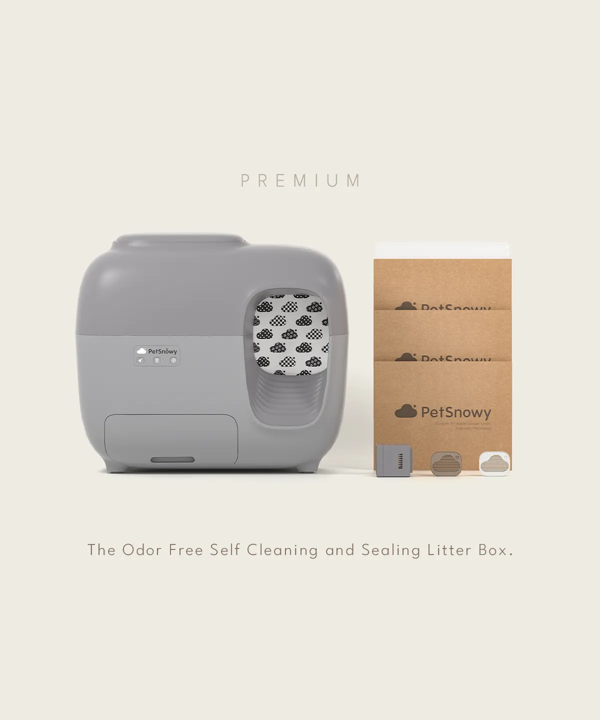 Self-Cleaning Litter Box