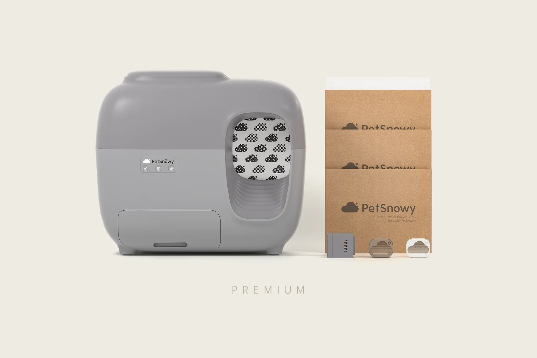 Self-Cleaning Litter Box