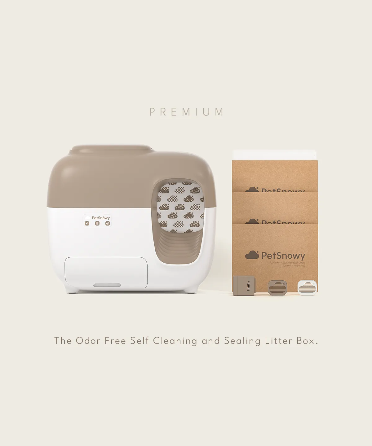 Self-Cleaning Litter Box