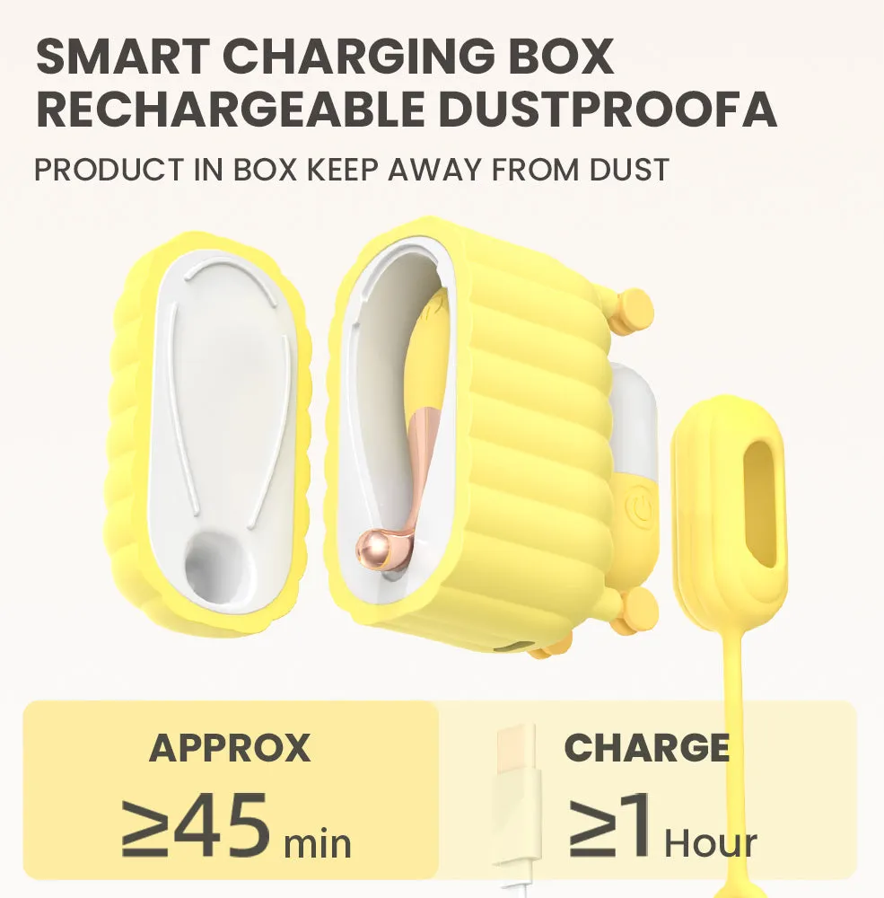 SHEYAY AirPod G-Spot Orgasm Pen & App-Control Vibrating Egg Set