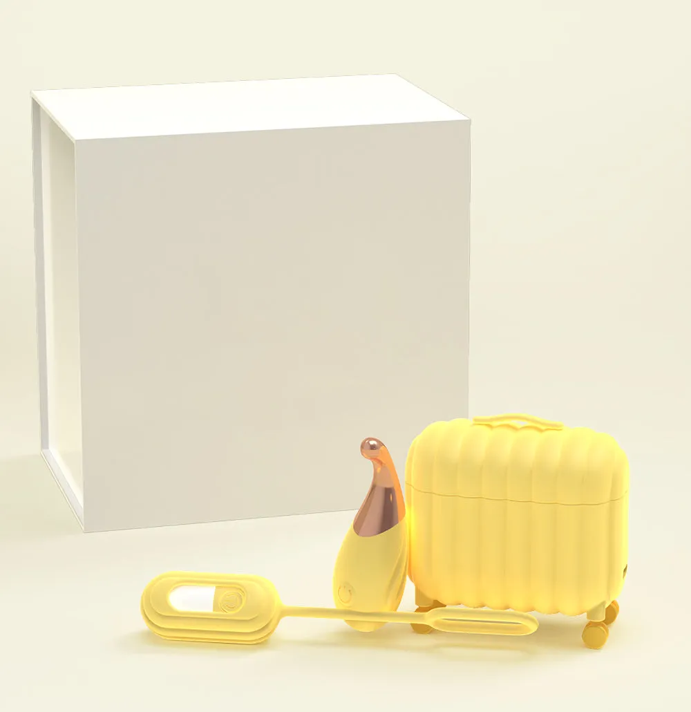 SHEYAY AirPod G-Spot Orgasm Pen & App-Control Vibrating Egg Set
