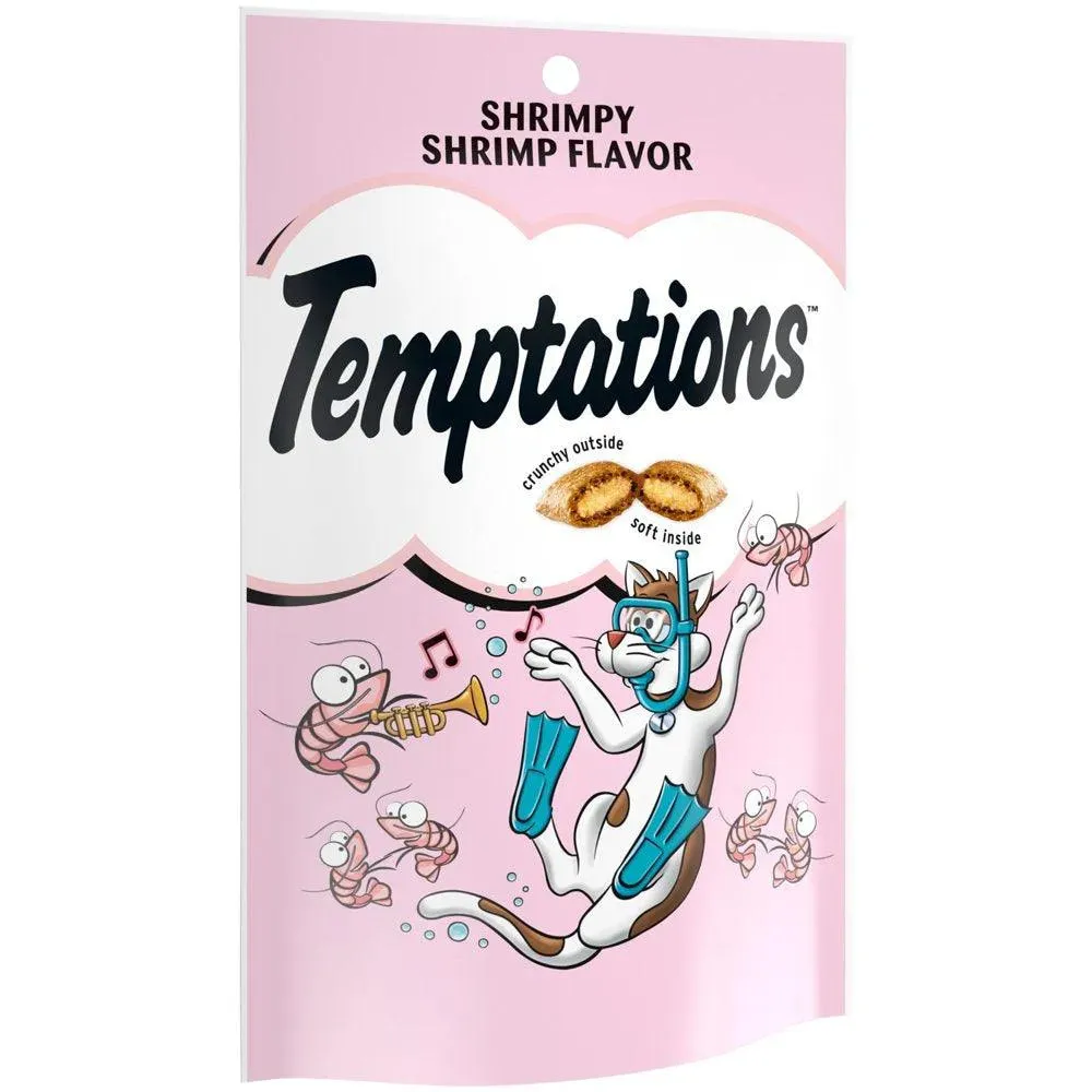Shrimpy Shrimp Flavor Cat Treats 3 Oz