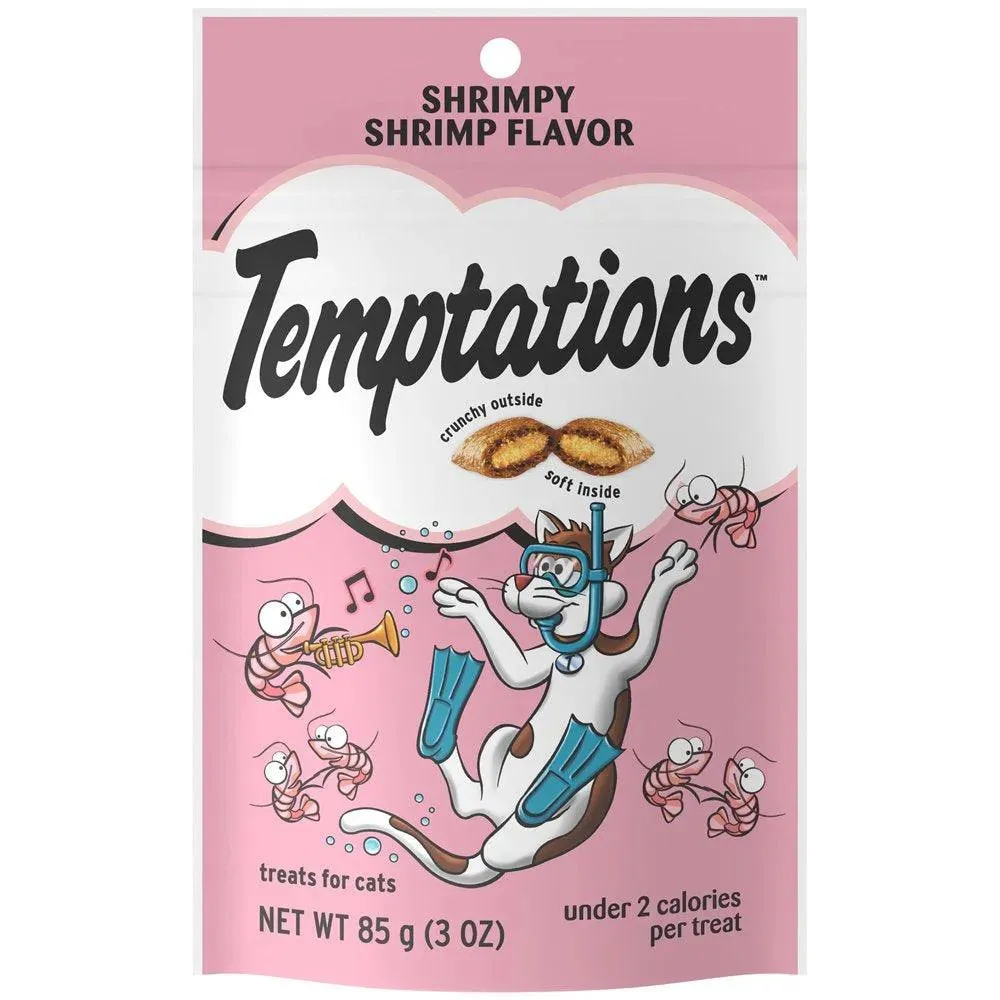 Shrimpy Shrimp Flavor Cat Treats 3 Oz