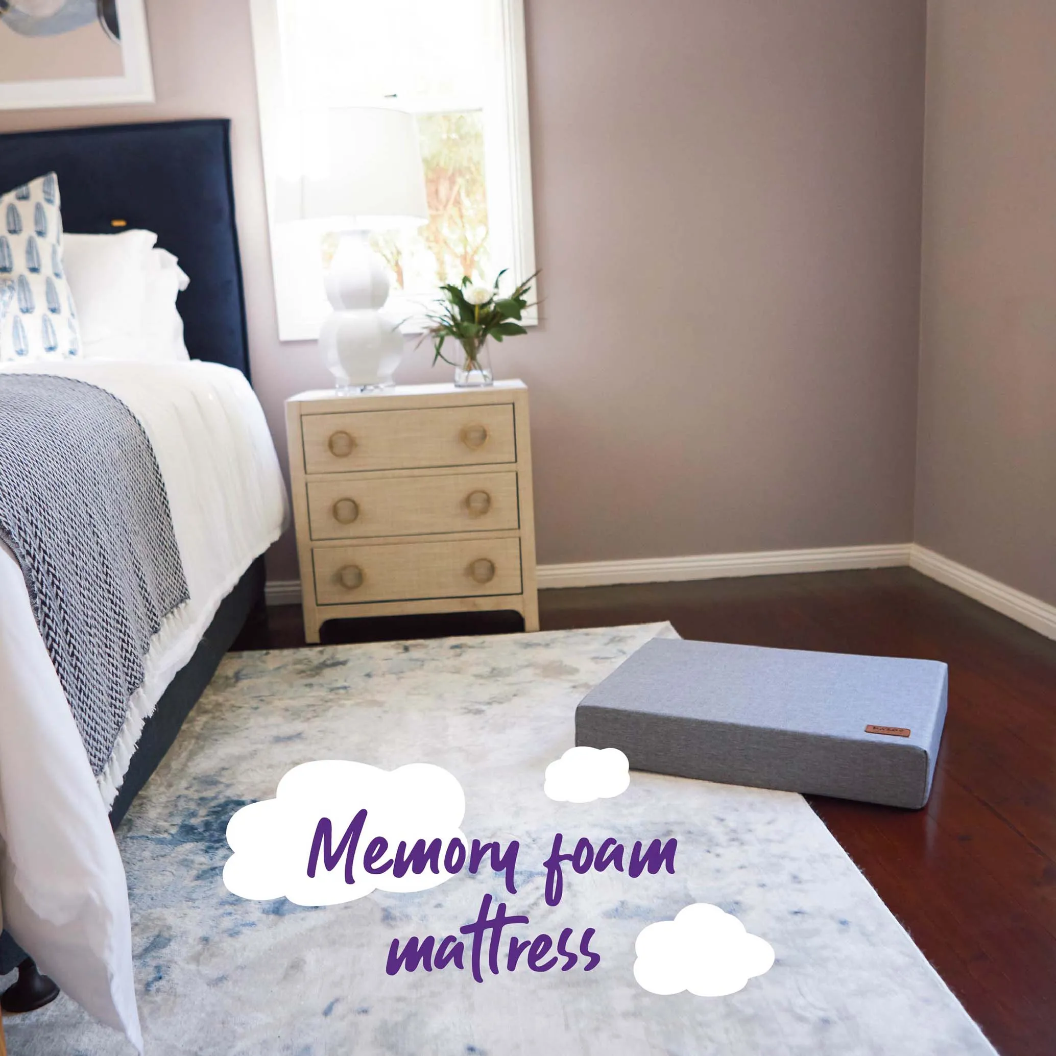 Slumber Dog Bed - Slate