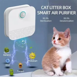Smart Odor Purifier for Cat Litter Boxes