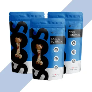 Soos Pets Cod & Pumpkin Wellness Treats